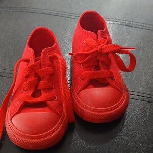 Converse Kids Red Sneakers